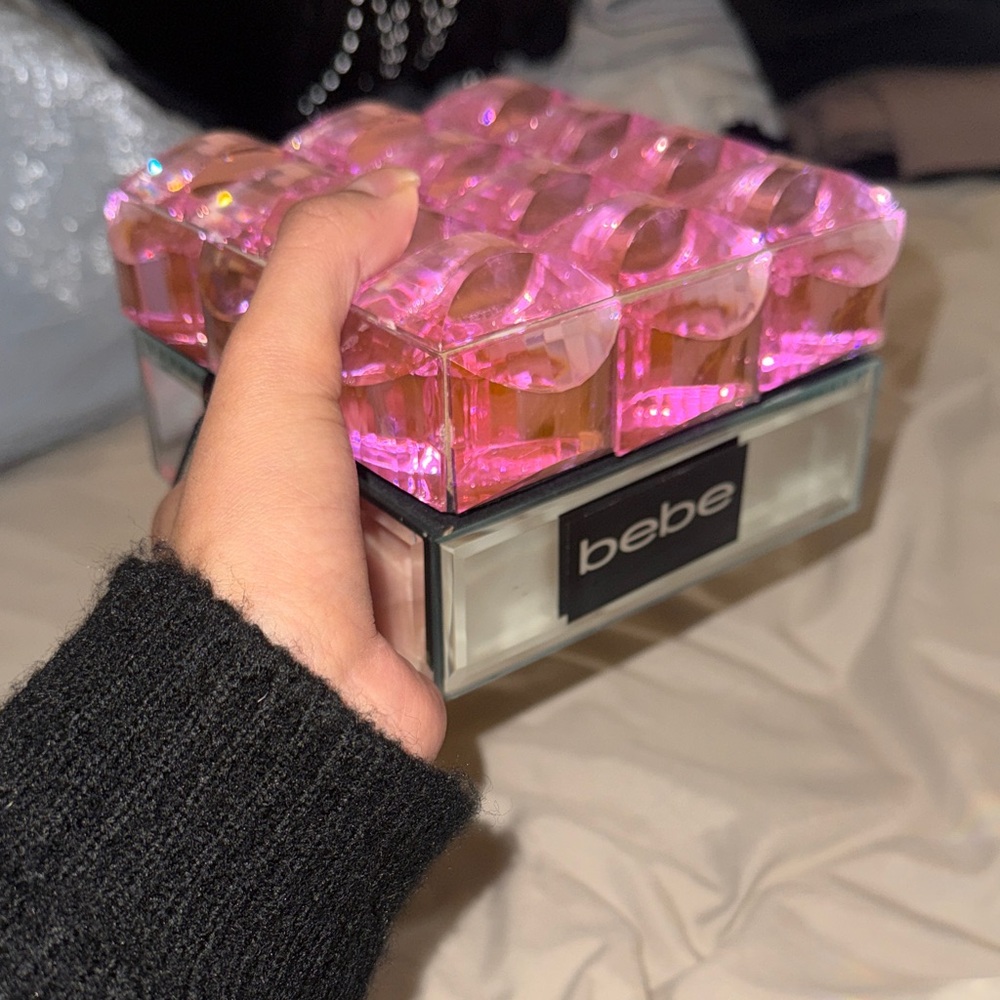 Bebe Pink Mini Jewelry Box